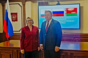 Область укрепляет дружественные связи с Республикой Беларусь