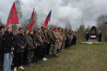 На Ленинградской земле чтят память воинов-вологжан