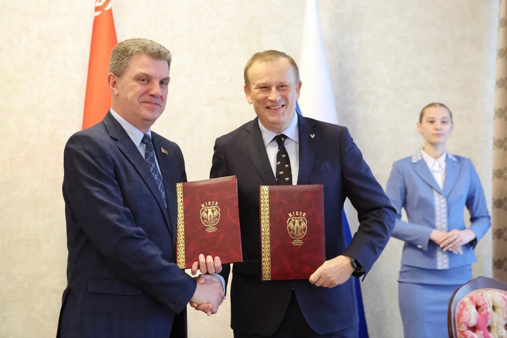 Ленобласть развивает сотрудничество с Минском